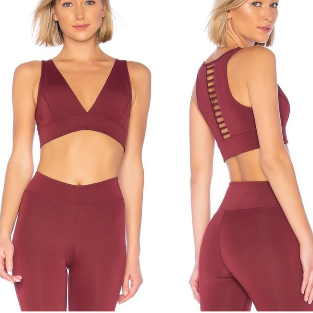 Lovewave Workout Set in Bordeaux